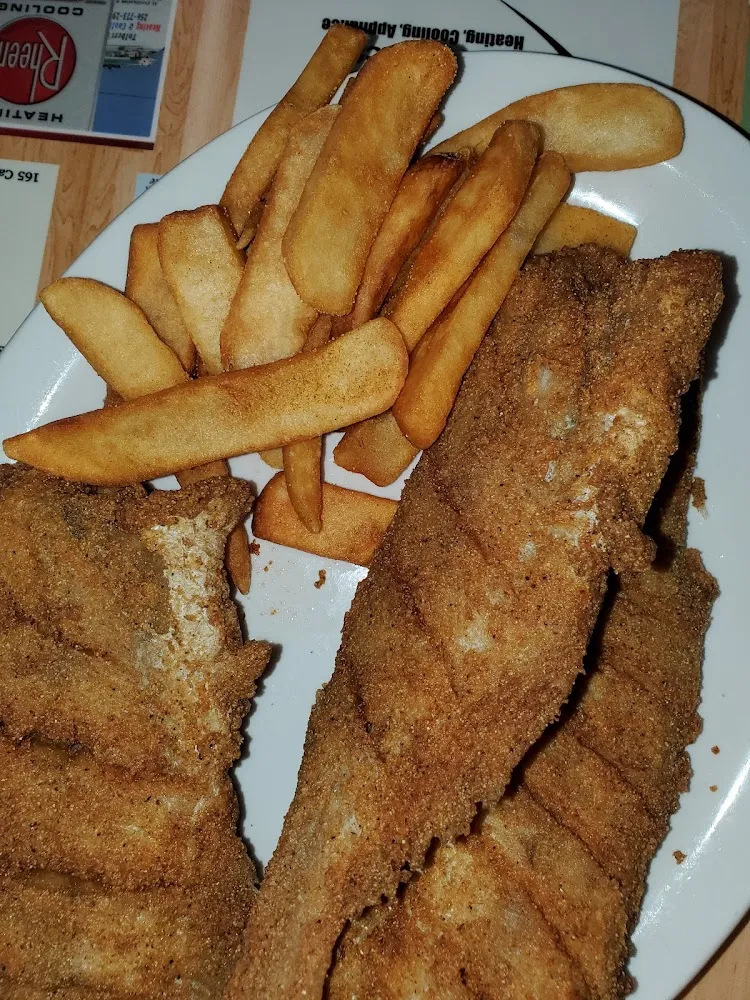 Whole Catfish and Crispy Fries